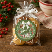 Custom Homemade Christmas Cookies Label Sheet