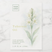 Custom Homemade Tuberose Oil Label Wijn Etiket (Enkel label)