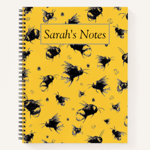 Custom Honey Bee Notitieboek Gift voor Mam of Vrie