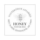Custom Honey Business Promotional Rubberstempel (Afrduk)