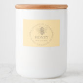 Custom Honey Business Promotional Voedselcontainer Etiket (Voorkant)
