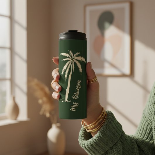 Custom Honeymoon Tumbler for Traveling Her and Him Thermosbeker