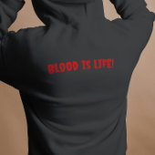 Custom Horror Funny Spooky Halloween Gothic Mannen Hoodie