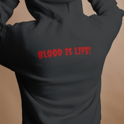 Custom Horror Funny Spooky Halloween Gothic Mannen Hoodie