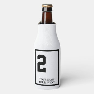 Custom Horse Racing Zadeldeken Wit 2 Flesjeskoeler