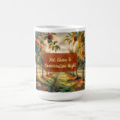 Custom Hot Cocoa & Conversation Night Mug Koffiemok (Center)