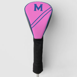 Custom Hot Pink Golf Club Head Hoesje Golfheadcover