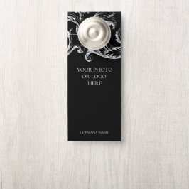 Custom Hotel Resort Zakelijk Zwart Deurhanger