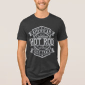 Custom Hotrod - Tri-Blend Shirt (Voorkant)