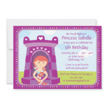 Custom HRH Princess Birthday Party