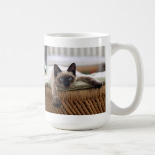 CUSTOM HUISDIER KAT FOTO KOFFIE MOKKEN