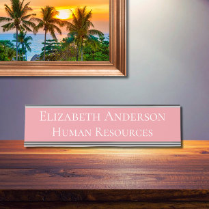Custom Human Resources Pink Bureau Naambordje