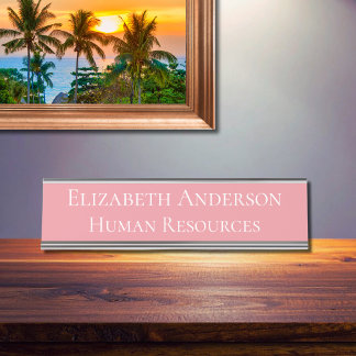 Custom Human Resources Pink Bureau Naambordje