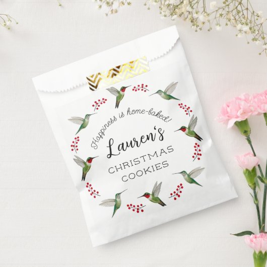 Custom Hummingbird   Bedankzakje (Gezegeld)