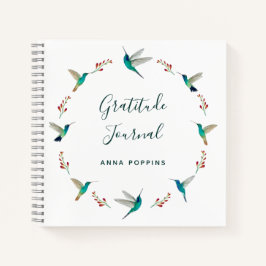 Custom Hummingbird Gratitude Journal Notitieboek