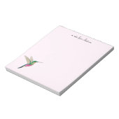 Custom Hummingbird Notepad Notitieblok (Linkerzijde)
