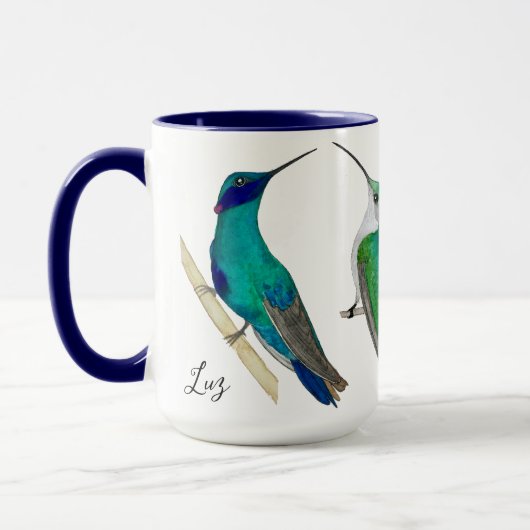 Custom Hummingbirds Mug Mok (Links)