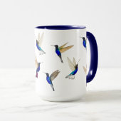 Custom Hummingbirds Mug Mok (Voorkant rechts)