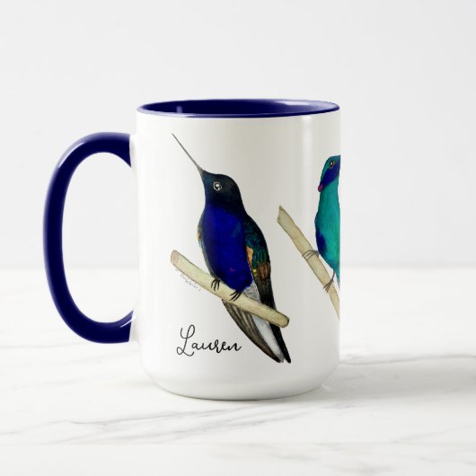 Custom Hummingbirds Mug Mok (Links)