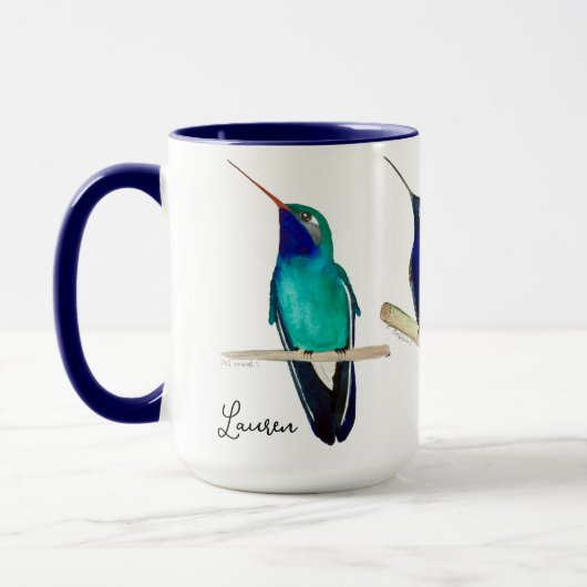 Custom Hummingbirds Mug Mok (Links)