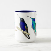 Custom Hummingbirds Mug Mok (Midden)