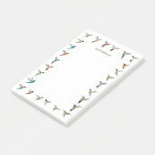 Custom Hummingbirds Post-it Notes (Schuin)