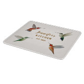 Custom Hummingbirds Snijplank (Hoek)