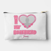 Custom I Love My Boyfriend – Add Photo & Name Etui (Achterkant)