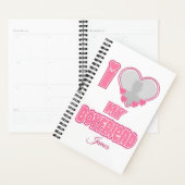 Custom I Love My Boyfriend – Foto en naam toevoege Planner (Display)
