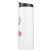 Custom I Love My Boyfriend – Foto en naam toevoege Thermosbeker (Geroteerd rechts)