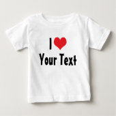 Custom I Love T-shirt (Voorkant)