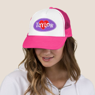 Custom I Love TAYLOR Trucker Pet