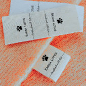  Custom Icon Handmade by Sew on Labels  Grosgrain Lint