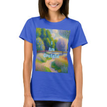 Custom Ik ben dankbaar Natuur T-shirt