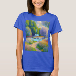 Custom Ik ben dankbaar Natuur T-shirt