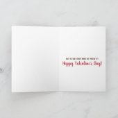 CUSTOM Ik hou van (meer dan) koffie Feestdagen Kaart (Binnen)