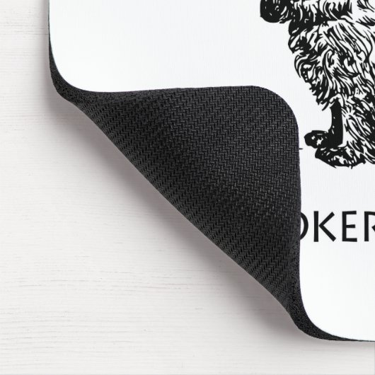 Custom Ik hou van mijn Cocker Spaniel hond Mousepa Muismat (Hoek)