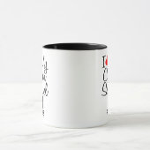 Custom Ik hou van mijn Cocker Spaniel Mok (Midden)