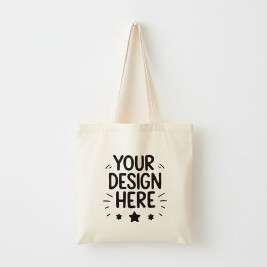 Custom Illustrated Cotton Canvas Bag Tote Bag