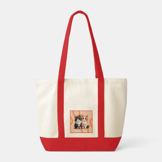 Custom Image Impulse Tote Bag – Personalized Every (Achterkant)