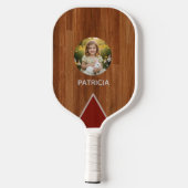 Custom Image & Name Pickleball Paddle Design (Achterkant)