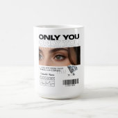 Custom Image, name & Text | Personalized Mug Koffiemok (Center)