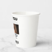 Custom Image, name & Text | Personalized Mug Papieren Bekers (Links)