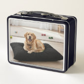 Custom Image Personalized Metal Lunch Box (Achterkant)