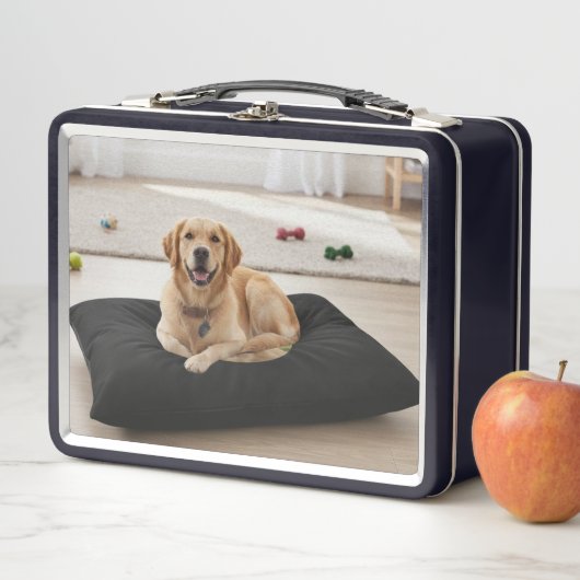 Custom Image Personalized Metal Lunch Box (In situ)