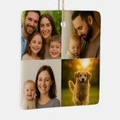 Custom Image Text Keramisch Ornament (Rechts)