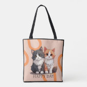 Custom Image Tote Bag – Personalized Every Carry (Achterkant)