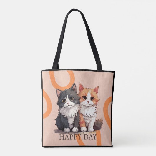 Custom Image Tote Bag – Personalized Every Carry (Achterkant)