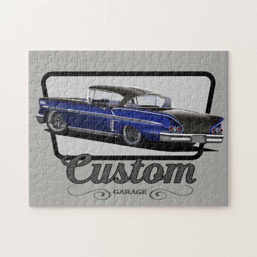 Custom Impala Garage Legpuzzel (Horizontaal)