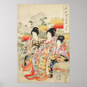 CUSTOM Imperial O-oku Elegant Kimono Print  (Voorkant)